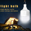 Solar Emergency Lights Rechargeable Bulb High LED Light Bulb Emergency Waterproof Lamp For Brownout