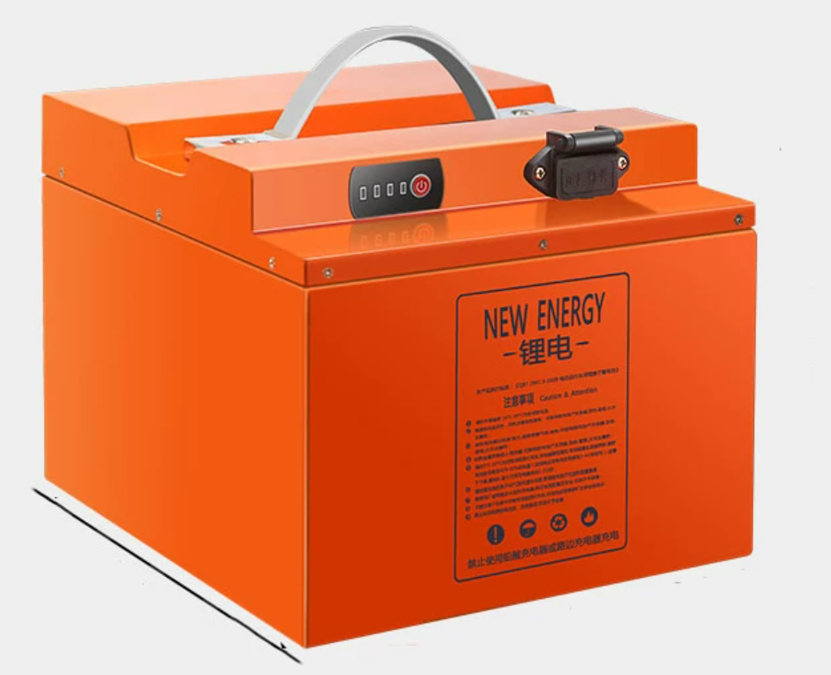 48V 60V 72V Lithium Battery Pack High Capacity Rechargeable Lithium Ion Battery For E-bike Scooter Delivery Motorcycle Tricycle