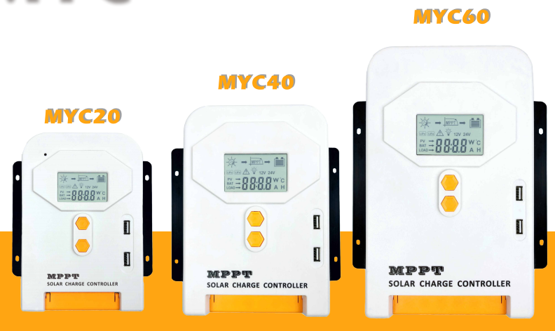 12V 24V MPPT Solar Charge Controller 10A 20A 30A 40A 50A 60A 98% High Efficiency LCD Display Lead Acid LiFePO4 Lithium Battery PV Regulator