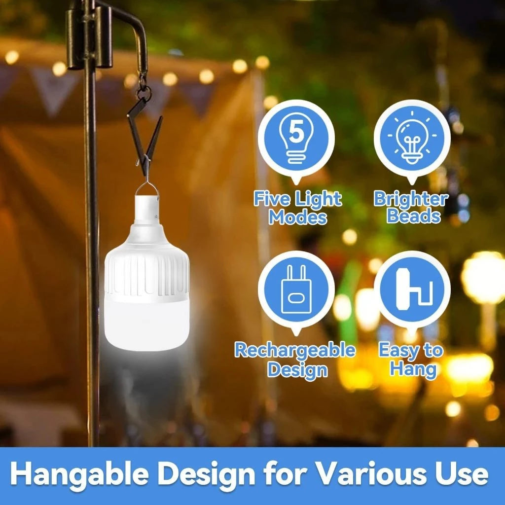 Solar Emergency Lights Rechargeable Bulb High LED Light Bulb Emergency Waterproof Lamp For Brownout Main image