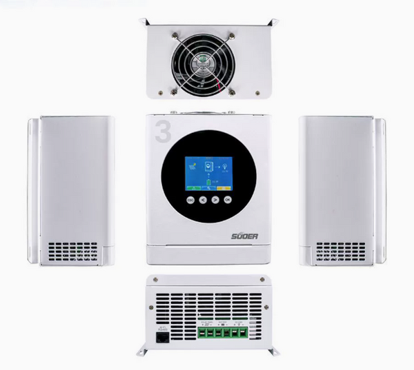 MPPT All-In-One Solar Charge Controller 60A Solar PV Regulator For Home Off-Grid Power System