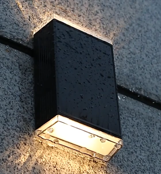 Solar Wall Light Outdoor Lighting Garden Lights IP65 Waterproof Wall Washer Light Control Sensing