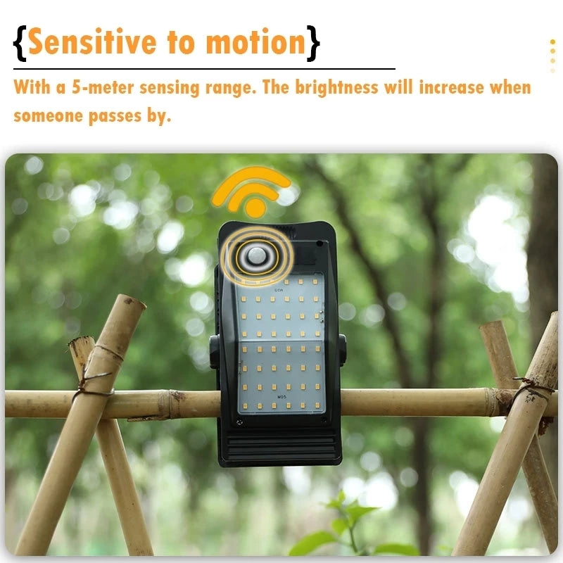 Solar Clip Light 6500K LED Outdoor Solar Wall Light Waterproof Solar Led for Courtyard Street