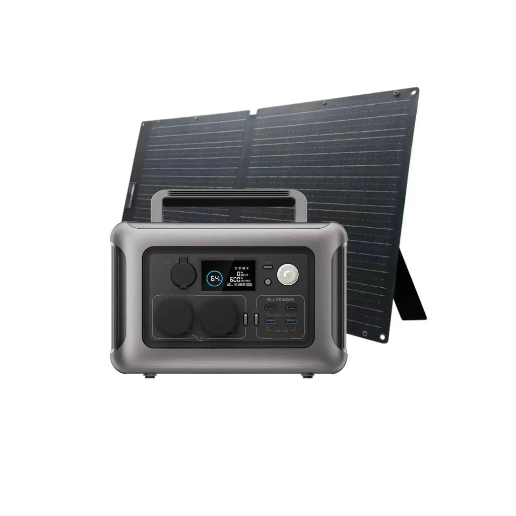 ALLPOWERS R600 Portable Power Station 600W 299Wh LiFeP04 Battery