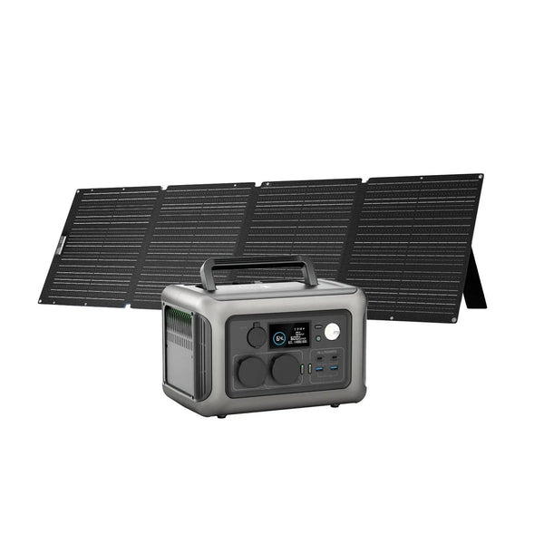 ALLPOWERS Solar Generator Kit 600W (R600 + SOLAX SE200 200W Solar Panel)