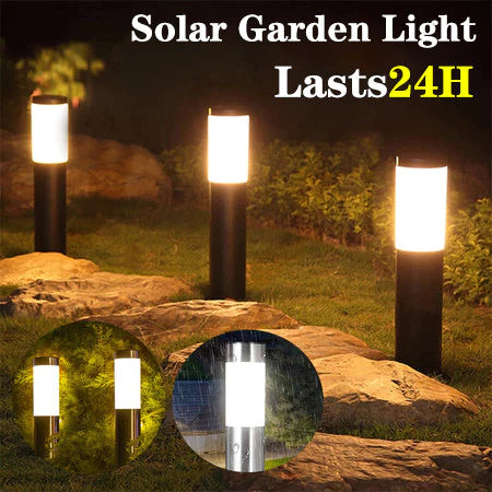 LED Solar Garden Light lP65 Outdoor Waterproof Pathway Landscape for Pathway Yard Lawn Lamp