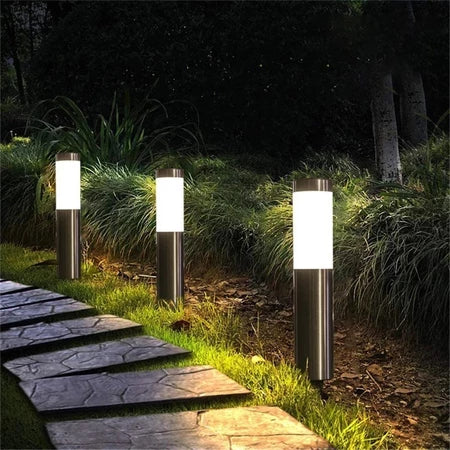LED Solar Garden Light lP65 Outdoor Waterproof Pathway Landscape for Pathway Yard Lawn Lamp