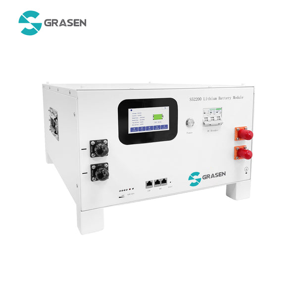 S52200 51.2V 10.24KWH Stack-mounted Lithium Battery