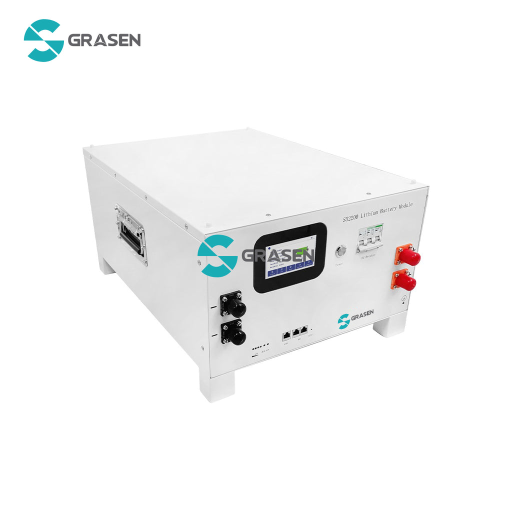 S52200 51.2V 10.24KWH Stack-mounted Lithium Battery