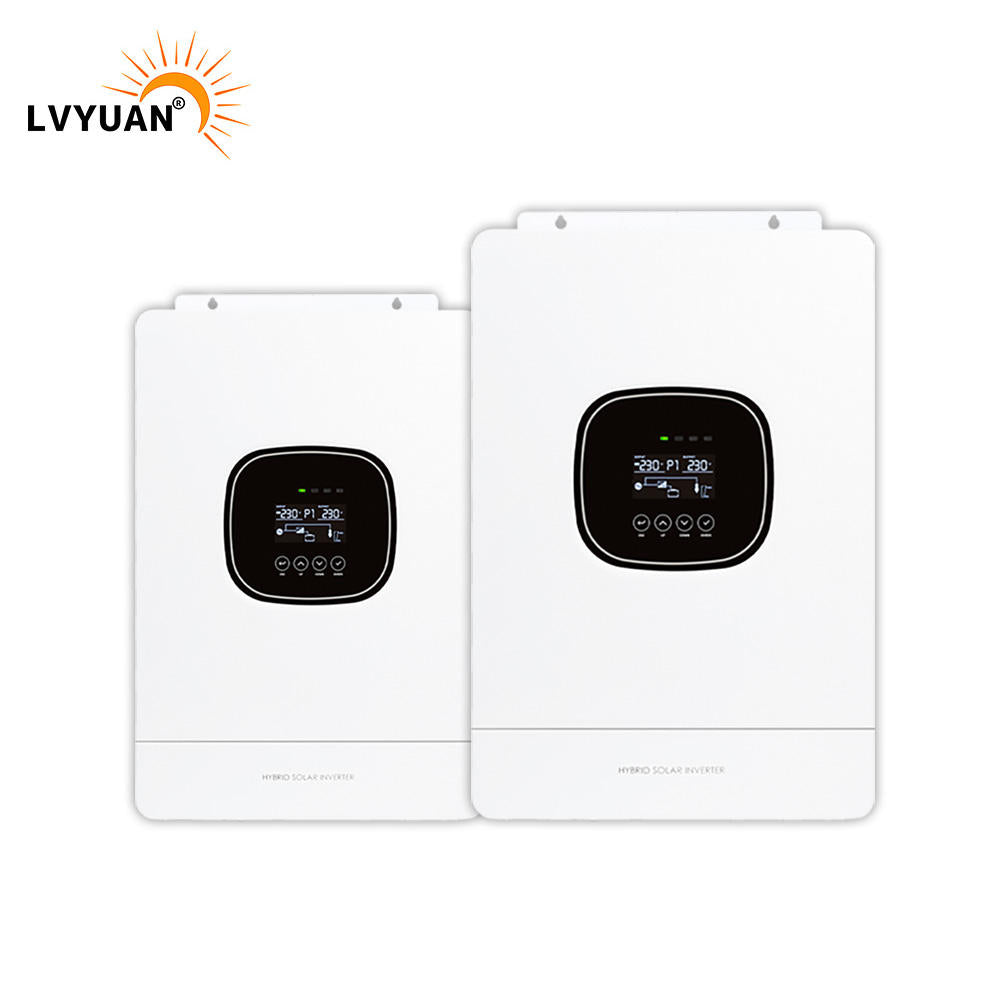 24v 48v Dc to 220v-240v Ac Single Phase Frequency Inverter Solar Inverter Price 3.6kw 5kw Hybrid Inverter for Home