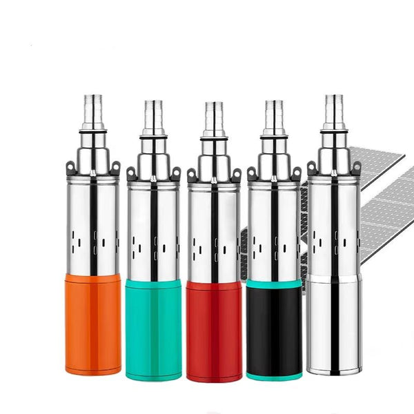 Solar DC Screw Pump 12v24v36v48v60v72v High Lift Pure Copper Motor High Quality Screw Pump for Agricultural Irrigation Well